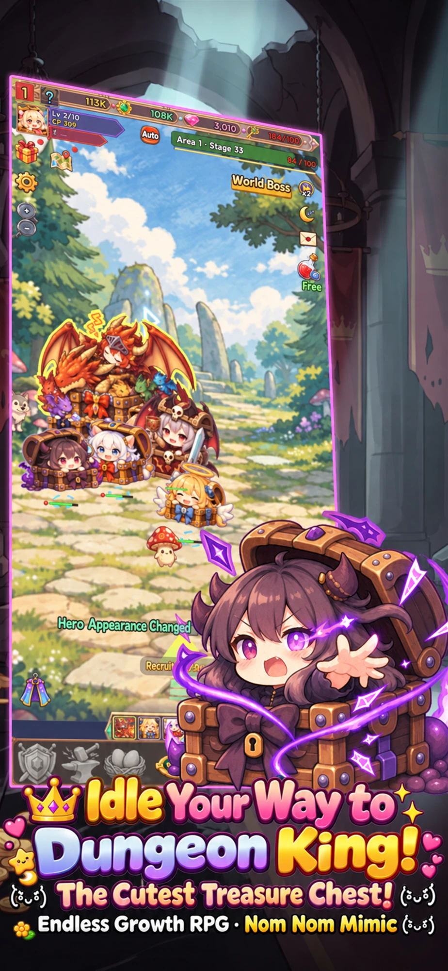 Idle your way to Dungeon King