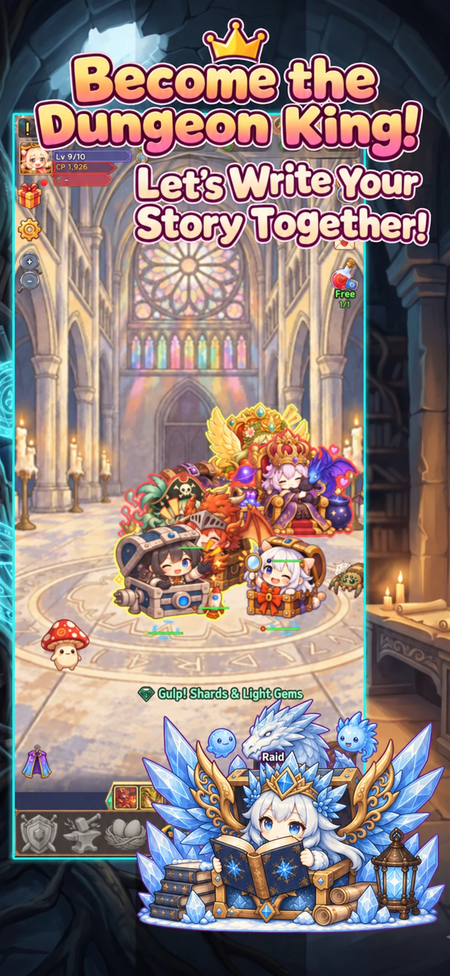 Become the Dungeon King